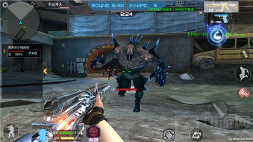 CF手游生化强化的枪单刷巨人城怎么样 实战评析