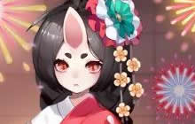 夜樱灼灼共赏花火 阴阳师座敷童子皮肤新装降临