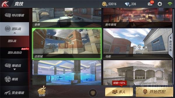 CF手游边贸城冲锋枪站位小技巧 学会轻取MVP