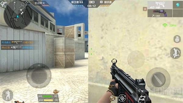CF手游边贸城冲锋枪站位小技巧 学会轻取MVP
