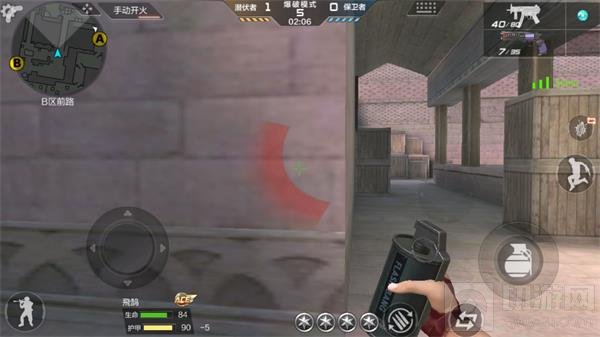 CF手游黄金之国保卫B点防守教学 学会轻取MVP