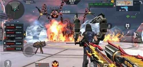 CF手游世界BOSS冰火巨蜥炼狱难度小技巧分享