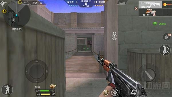 CF手游黄金之国潜伏浮桥攻略 利用烟雾是重点