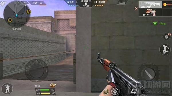 CF手游黄金之国潜伏浮桥攻略 利用烟雾是重点