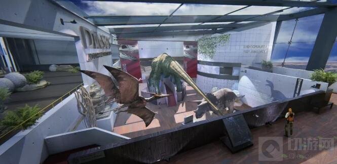 CF手游新地图爆料 团战爽图恐龙博物馆将袭