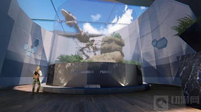 CF手游新地图爆料 团战爽图恐龙博物馆将袭