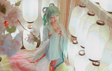 王者荣耀蔡文姬同人COS图 最古风蔡文姬COS