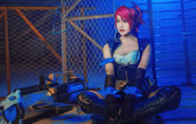 王者荣耀孙尚香同人COS 孙尚香杀手不太冷COS