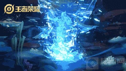 王者荣耀武则天海洋之心重做之后的技能特效图