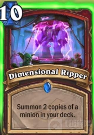 炉石传说暗影崛起新卡公布 战士10费法术德橙卡