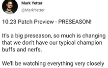 英雄联盟S11季前赛版本大幅更新