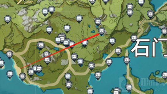 原神每日刷宝箱路线图