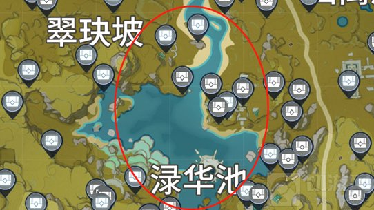 原神每日刷宝箱路线图