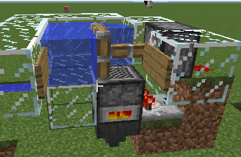 《我的世界》自动煮盐教程 自动煮盐教程