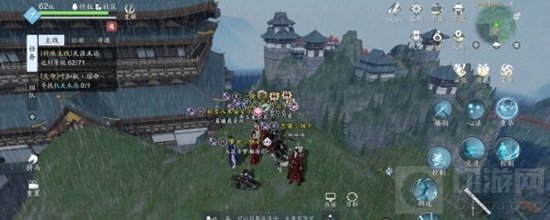 天涯明月刀手游中挨雷劈的位置在哪