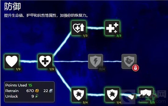 漫威超级争霸战防御天赋