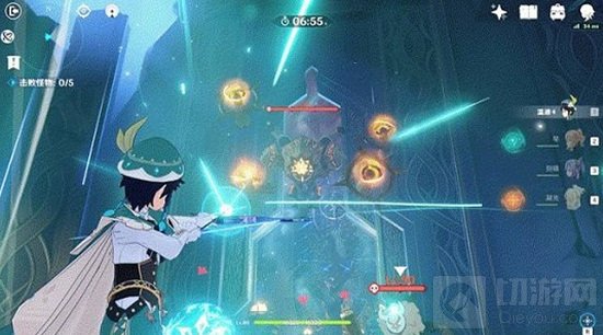 原神手游中90级岩本怎么通关