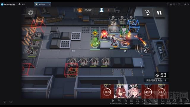 明日方舟手游中燃灰行动荒废工厂平民低配