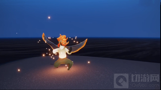 光遇白鹤亮翅动作升级特效一览