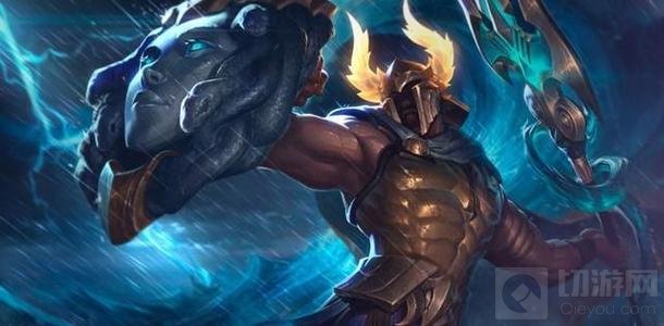 在英雄联盟手游中，潘森是支援能力强的战士