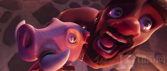 Merry Clashmas的横幅随风飘扬