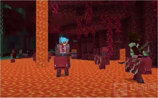 我的世界下界大版本的更新将会在寒假的时候正式开启