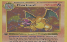 珍贵宝可梦卡片开拍 20年喷火龙或将拍到50万美元