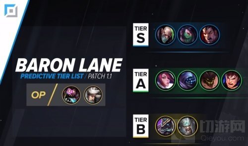 英雄联盟手游上单英雄哪个强 lol手游上单英雄排名欧服版