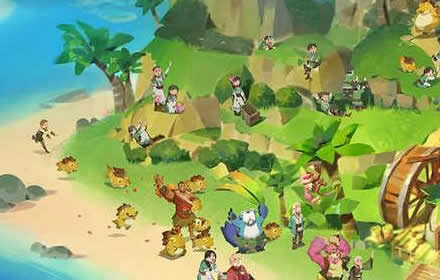 海岛纪元全新版本冰雪颂歌更新 全新坐骑冬灵麋鹿幻化登场