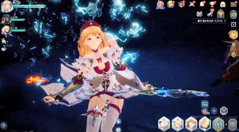 韩国Npixel展示MMORPG Gran Saga 将于明年1月公测