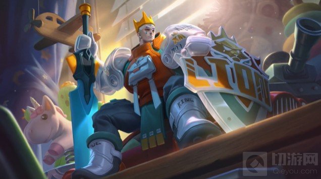 亚瑟潮玩骑士王皮肤技能特效