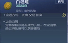 妄想山海异兽出蛋概率是多少 白翎雕出蛋概率实测分析