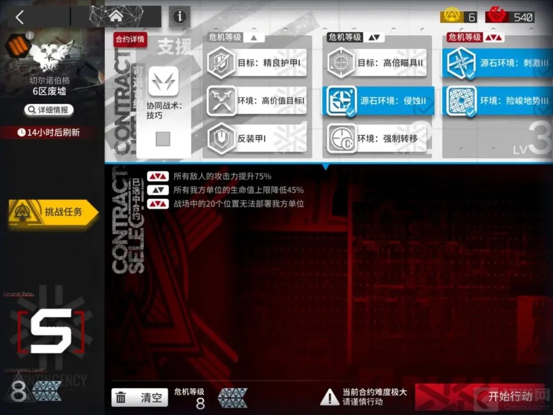 明日方舟6区废墟