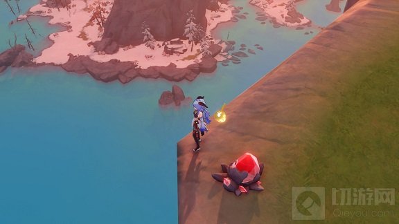 原神雪山孤岛宝箱破冰方法