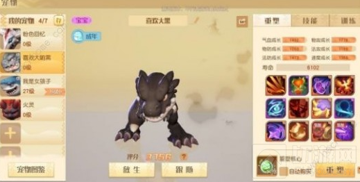 　梦想新大陆宠物融合