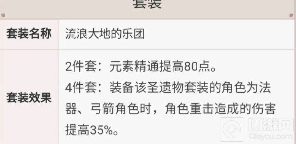 原神甘雨武器圣遗物带什么 甘雨武器圣遗物词条推荐