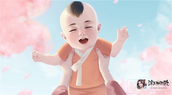萌娃天降妙趣横生结缘萌娃浮生为卿歌全新养成玩法即将登场