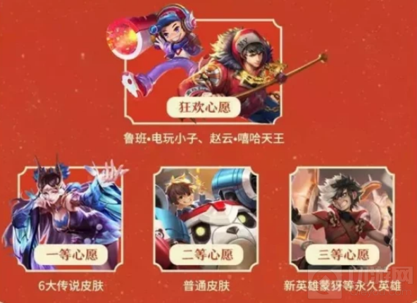 2021王者荣耀摇心愿介绍