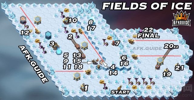 剑与远征新法师冰封冻土主神试炼