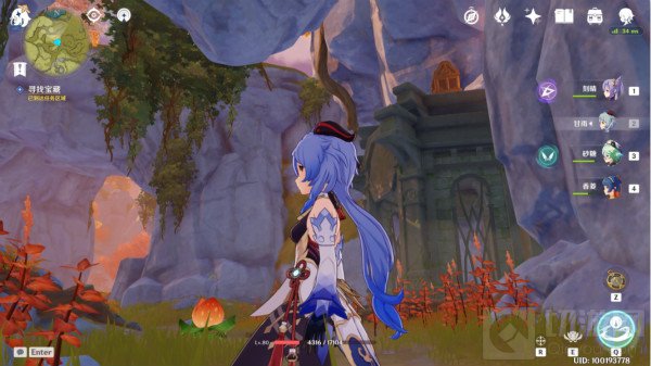 原神玲珑霄灯图宝藏位置