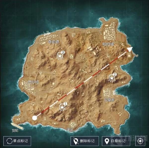 和平精英黄金岛奇迹港攻略