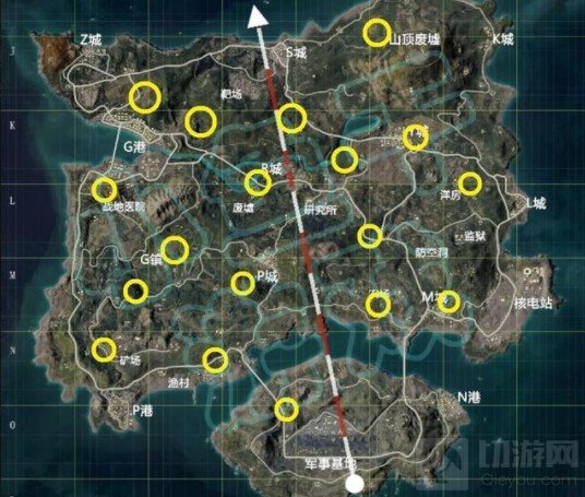 夺宝战场撤离直升机位置一览