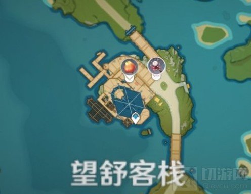 原神带有红色的采集物怎么拍 福至五彩红色的采集物拍照位置