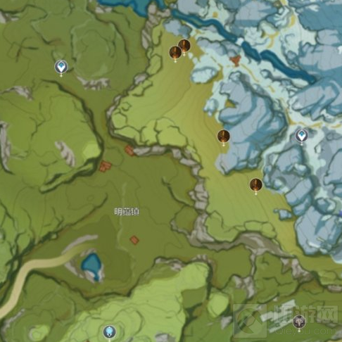 原神霄灯材料在哪刷 原神霄灯材料快速刷取路线分布图一览