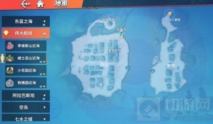 航海王热血航线藏宝图在哪 全地图藏宝图位置坐标一览