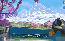 使命召唤使命战场地图中的樱花小镇中的湖泊像什么动物