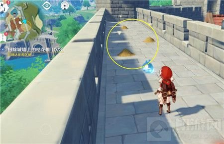 原神高处清理枯花堆位置攻略