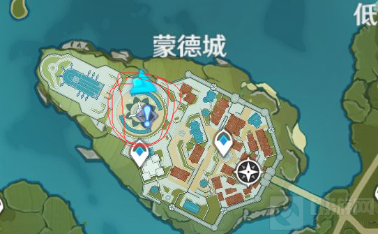 原神蒙德广场位置一览