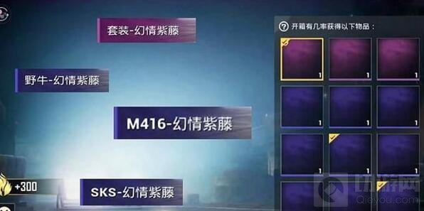 和平精英幻情紫藤军需价格