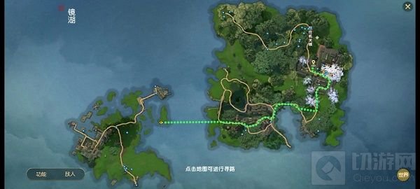 秦时明月世界一线天位置坐标